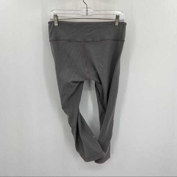 Lululemon Grey Reversible Wunder Under Leggings 10 - Picture 2 of 9